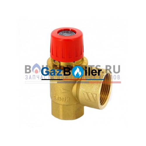 Предохранительный клапан 3 бар для котлов Bosch, Junkers, Bongioanni, Protherm, Saunier Duval 447B00403 G