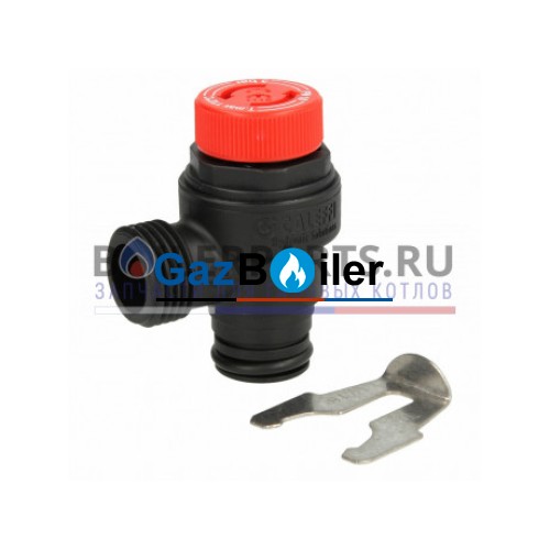 Предохранительный клапан 3 бар для котлов Ferroli 39818270 G