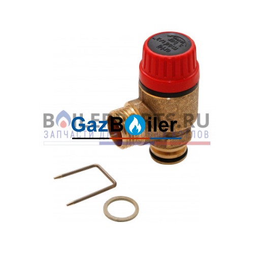 Предохранительный клапан (сбросной) 3 бар для котлов Saunier Duval 05722800 G