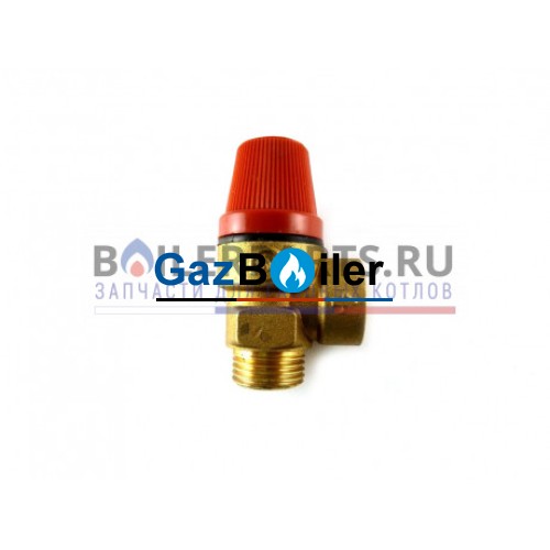 Клапан сбросной предохранительный Ferroli MF 1/2 3 бар Divatop 60, Atlas D, Atlas D K (36900660) 39800130