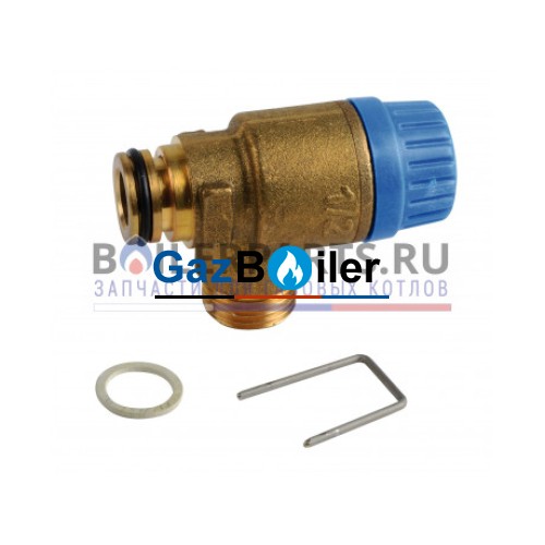 Клапан предохранительный (сбросной) 10 бар на газовый котел Saunier Duval Isofast, Isotwin (стар) 05722900