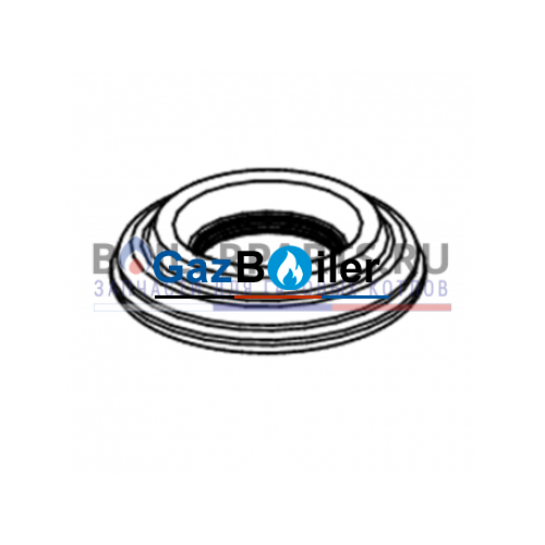 Уплотнение газовый трубы WBN2000 Bosch/Buderus/Junkers 87186445270