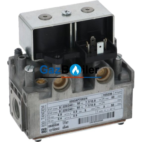 Комбинированный газовый клапан SIT 830.082 Tandem с линией подачи Bosch/Buderus 8750021