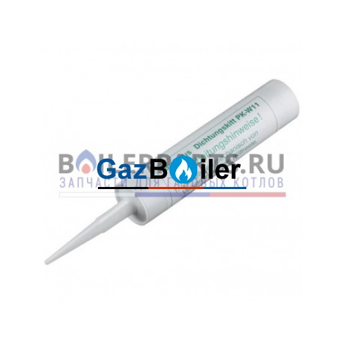 Уплотнительная замазка PK-W11 310 мл коллектора дымовых газов G124, G124X, G134 Bosch/Buderus/Junkers 8718584604