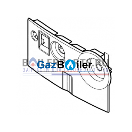 Панель для Therm 6000 O WRD 10/13/15–2G Bosch/Buderus 87055068370