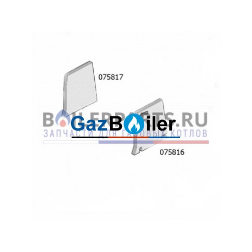 Изоляционная плита левая Vaillant 075817
