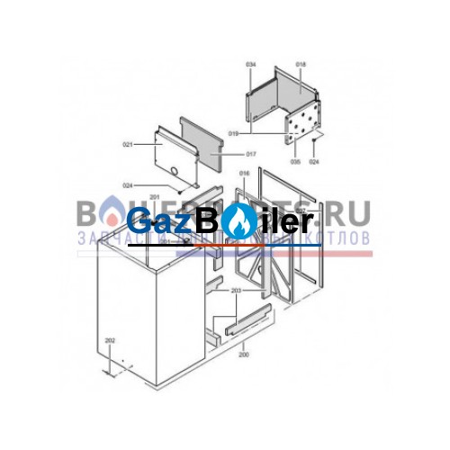 Обечайка камеры сгорания для котлов Viessmann 7831318