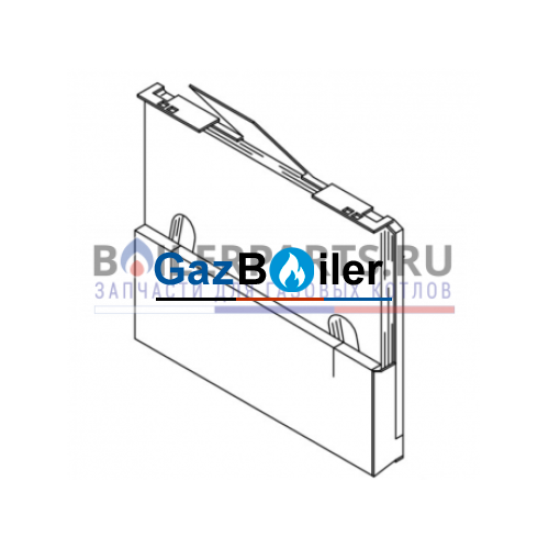 Панель задняя G234 WS 38/44 5 секций MEE Bosch/Buderus/Junkers 8718585266