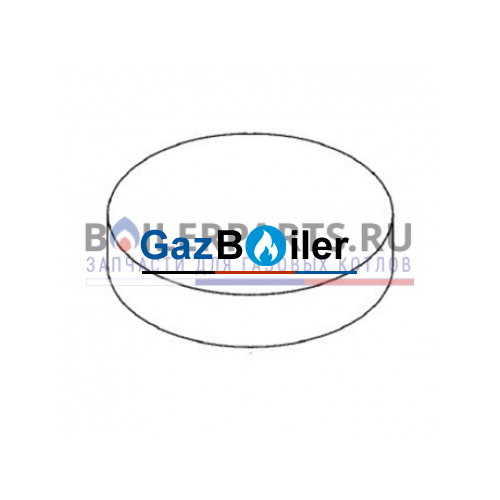 Теплоизоляция крышки 400/500 Bosch/Buderus/Junkers 87185418130