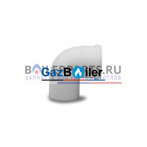 Отвод 90° D=80 мм для котлов Baxi 71401801