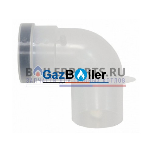 Отвод 87° из жёстких труб Dn 80 PP Vaillant 303263