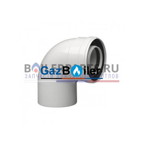 Присоединительное колено 87°, DN60/100, для конденсационных котлов Viessmann 7194858