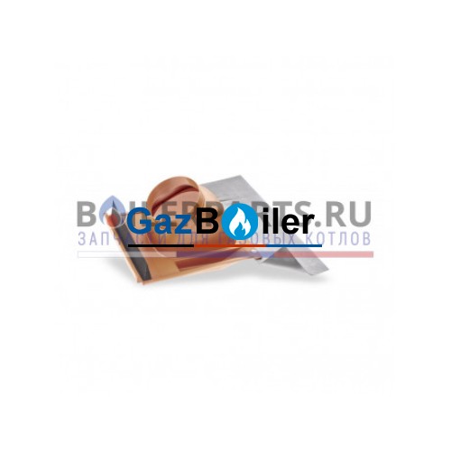 Элемент из пластмассы (красный) для пересечения кровли Vaillant 80/125 мм 300850