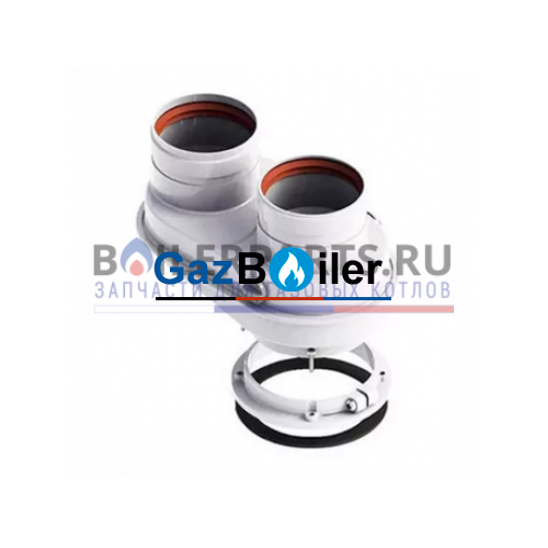 Патрубок подключения котла 60/100-80/80 Viessmann 7194859