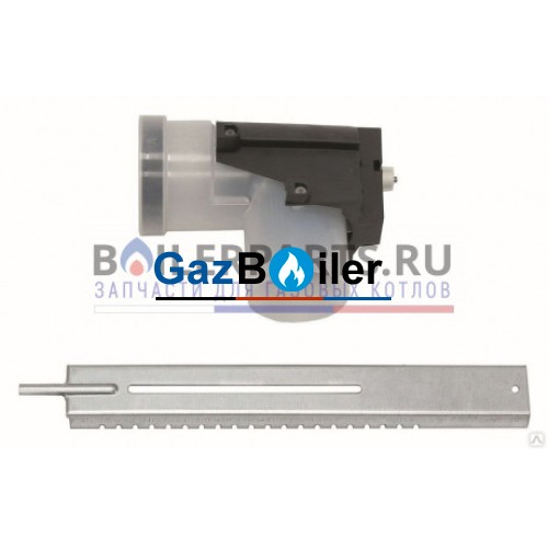 Отвод 90° с опорной консолью Vaillant D80/80 мм 009495
