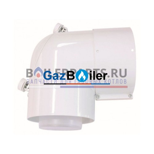 Отвод 87° с ревизионным отверстием Vaillant 80/125 PP 303217