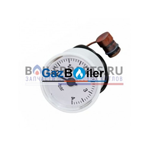 Манометр d40mm, 0-4 бар, G 1/4 BAXI BX4991100024
