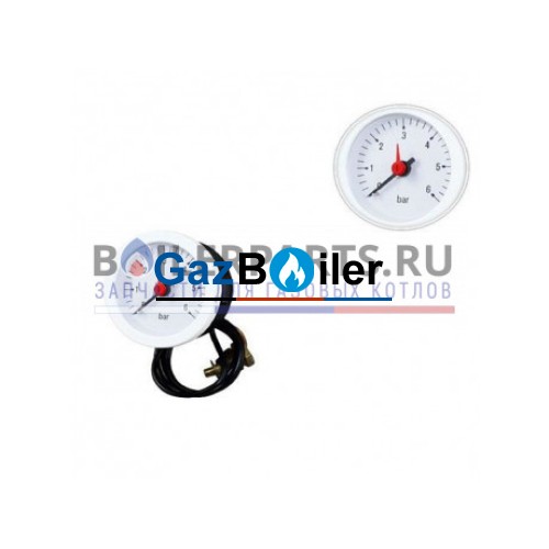 Манометр 0-6 бар для котлов Ferroli 39803890