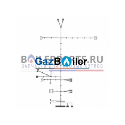 Держатель кабеля GAZ 2500 F 30 / 2500 W WBC14-1 Bosch/Buderus 87186461160