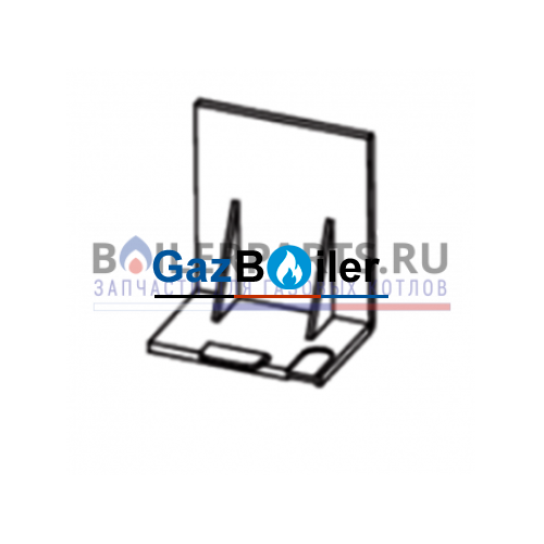 Кронштейн нижний блока управления GAZ 2000 / 6000 W Bosch/Buderus/Junkers 87186445440