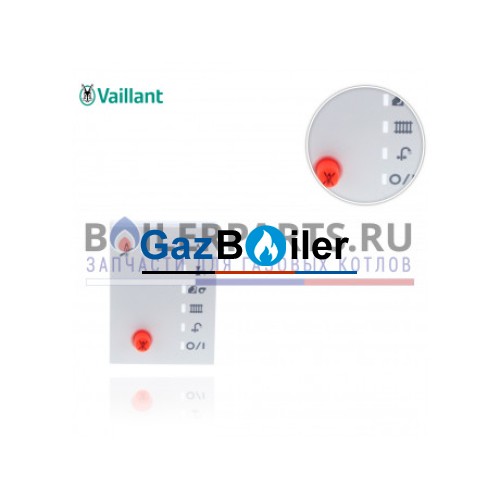 Крышка дисплея (серая) на газовый котел Vaillant серии atmoMAX, turboMAX Pro 077978