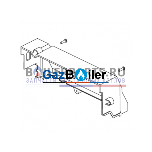 Крышка блока управления U042 / U044-24K Bosch/Buderus 87161035840