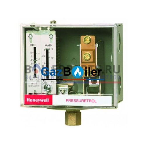 Контроллер Pressuretrol, Honeywell 20-300 фунтов на квадратный дюйм, SPDT L404F1094