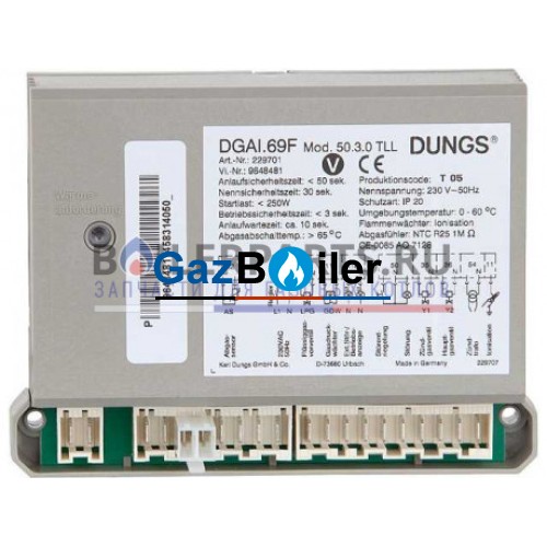 Контроллер горения Dungs DGAI.69F Mod 50.3.0 TLL Viessmann 7819068