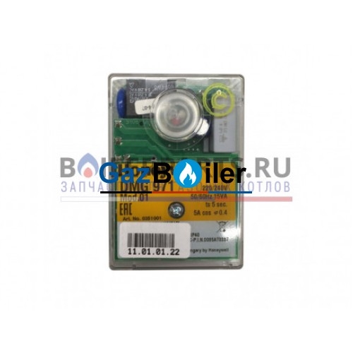Топочный автомат для газовых горелок (автомат горения) Honeywell DMG 971 Mod 01