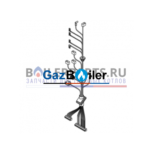Кабельный жгут (с FD 204)  U042/44-24K / GAZ 4000 W Bosch/Buderus/Junkers 87186433350