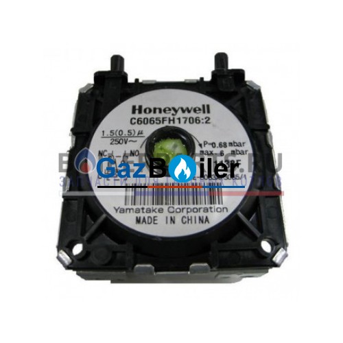Дифференциальное реле давления дыма BAXI (ПРЕССОСТАТ) 60 - 45 PA 5655120