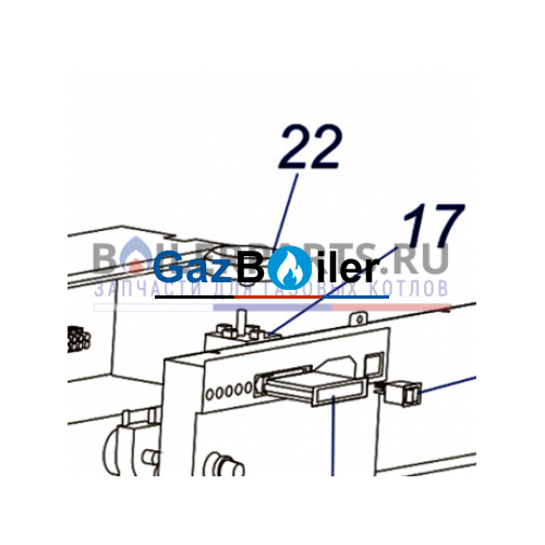 Кнопка регулирования термостата 30-70NL Protherm 0020045008