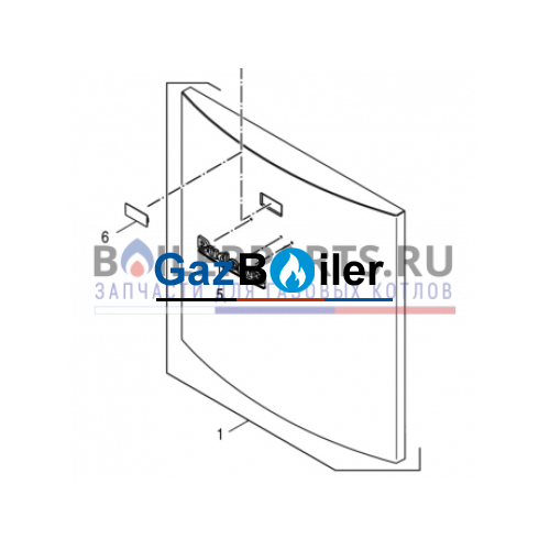 Панель передняя L135/2R-200/2R