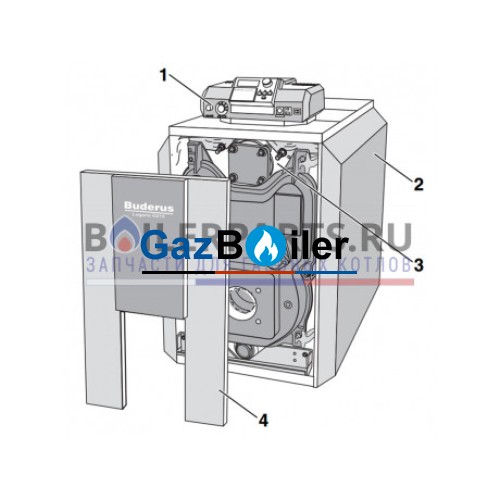 Облицовка котла G215/225 5 секций