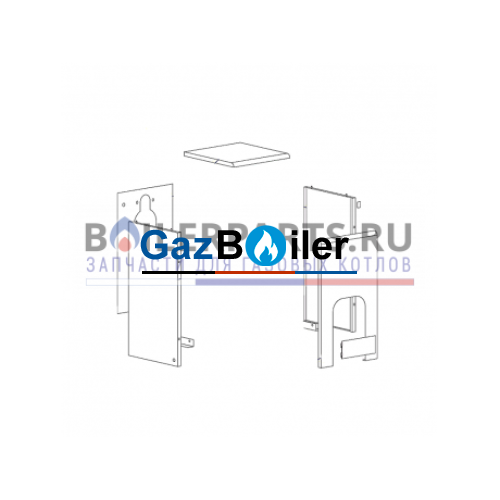 Комплект облицовки для 5 секционного котла Protherm 0020044990