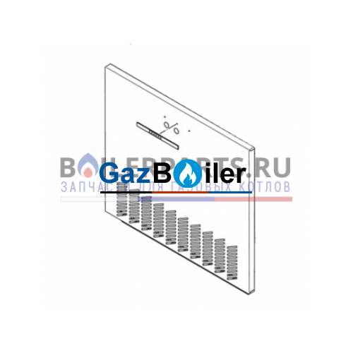 Панель передняя G334-94WS Bosch/Buderus 8738127484
