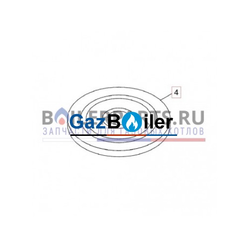 Крышка D551 мм белая для бака WSTB 160/200 Bosch 8738707681