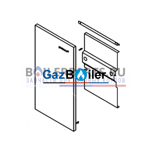 Кожух передний (внутренний) 40KLO,PLO15 Protherm 0020035306