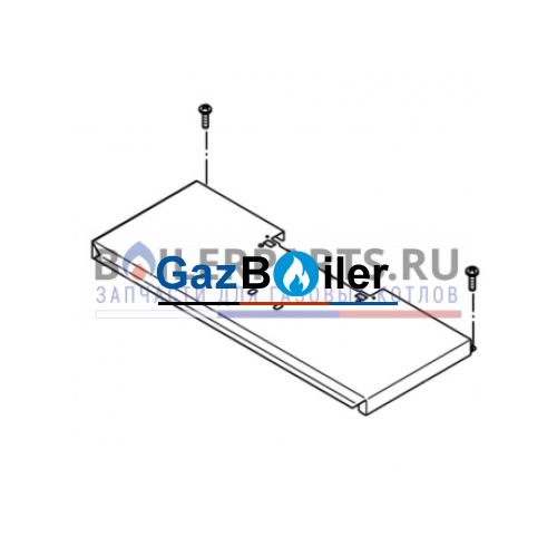 Облицовка передняя G124/G144 Bosch/Buderus 8738127469
