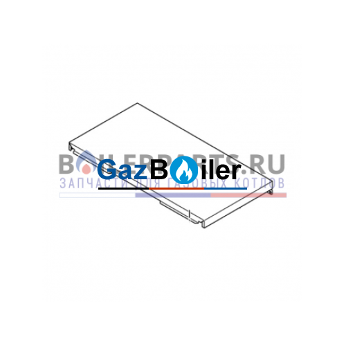 Панель верхняя задняя G124X Bosch/Buderus 8738127470