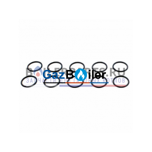 Резиновое кольцо (10 штук) 17.6 Id x 2.4 Ep ZWA 24–2A / U022-24K Bosch/Buderus 87161408200