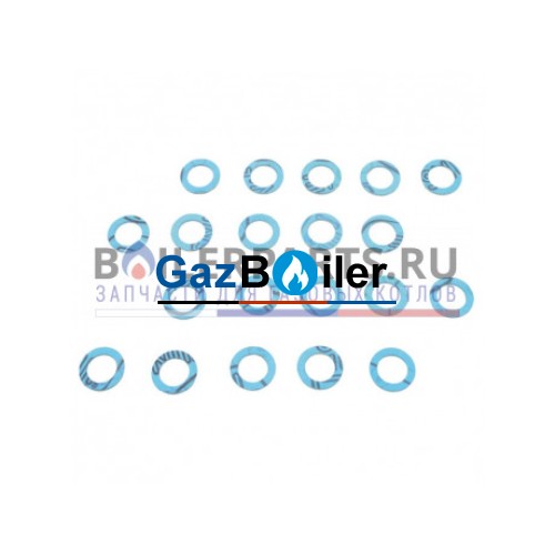 Плоская прокладка 18,4х12,2х1,5 Ariston 60061855-14