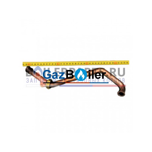 Трубка теплообменник/трехходовой клапан BAXI 710156700