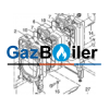 Секция котла G115 (задняя) Bosch/Buderus 87185722220