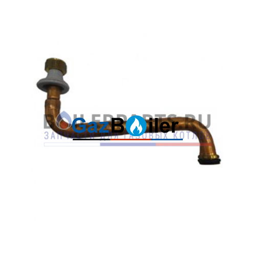 Патрубок обратной линии СО U042-24K_ZWA24 Bosch/Buderus/Junkers 87186436370