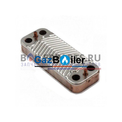 Теплообменник ГВС DIGIFIX DUO 24 CE на 10 пластин AIRFEL H3101081334010