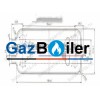 Теплообменник пластинчатый Junkers Bosch Ceraclass Excellence, Gaz 7000 W, Condens 3000 W, Cerapur Smart 8716771988G