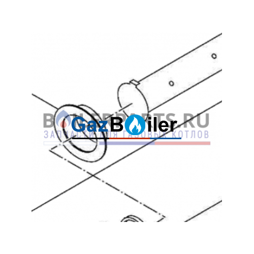 Заглушка подпитывающей трубы GE315 Bosch/Buderus/Junkers 87185713520