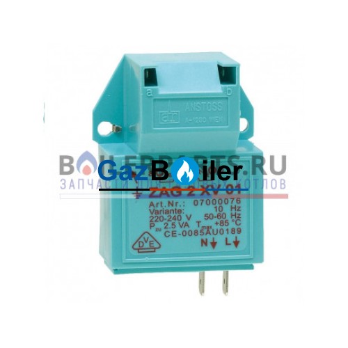 Трансформатор розжига Anstoss ZAG 2 XV 01 для котлов Viessmann 7822555