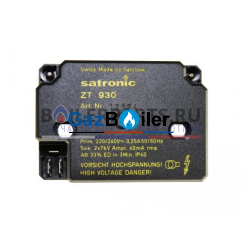 Трансформатор розжига Satronic ZT 930 13124